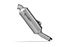 Picture of ROYAL ENFIELD HIMALAYAN 411 2017-20 SP-1 SHORT TITANIUM SLIP ON EXHAUST