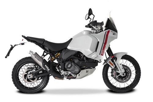 Picture of SP-1 EVO SHORT TITANIUM LOW MOUNT EXHAUST DUCATI DESERTX 2022-2024