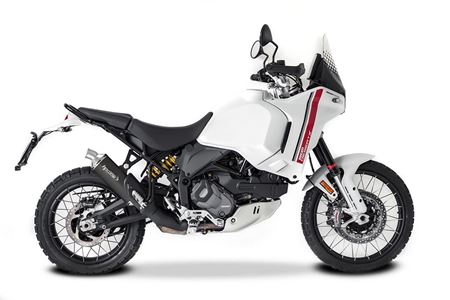 Picture of SP-1 EVO SHORT BLACK TITANIUM LOW MOUNT EXHAUST DUCATI DESERTX 2022-2024