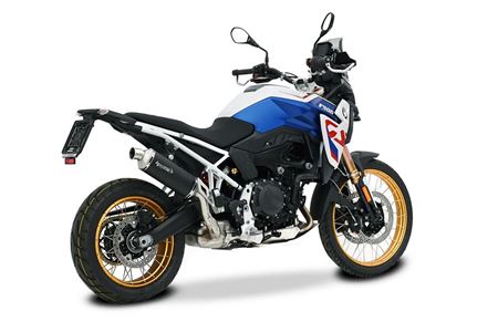 Immagine di HP-SP-1 SHORT BLACK  TITANIO  ALTO  BMW F900 GS 2024 + RACCORDO OMOLOGAT