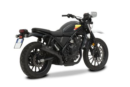 Immagine di TERMINALE SINGOLO BASSO HYDROFORM RS BLACK HONDA CL 500 2024-2025