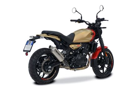 Immagine di TERMINALE SP-1 250 ACCIAIO SATINATO ROYAL ENFIELD GUERRILLA 450 2024