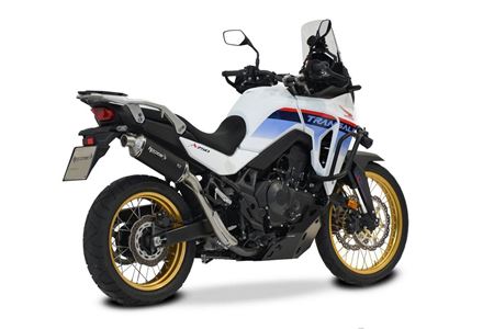 Picture of TERMINALE ALTO SP-2 SHORT BLACK TITANIUM HONDA XL750 TRANSALP 2024