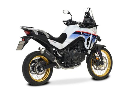 Picture of SP-2 SHORT BLACK TITANIUM LOW EXHAUST HONDA XL750 TRANSALP 2024