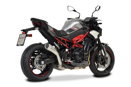 Picture of TERMINALE HYDROFORM SHORT R ACCIAIO SATIN KAWASAKI Z900 2025
