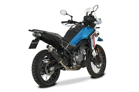 Immagine di TERMINALE SP-2 SHORT BLACK TITANIUM CF MOTO MT 450 2024-2025