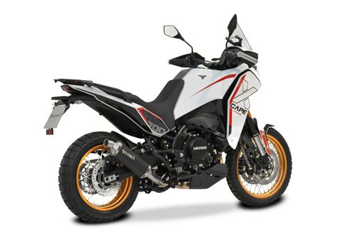 Immagine di TERMINALE SP-1 EVO SHORT BLACK TITANIUM MOTO MORINI X-CAPE 700 2025