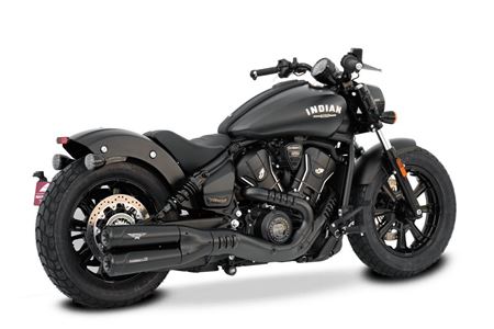 Immagine di DOPPIO TERMINALE RACING HYDROFORM RS BLACK INDIAN SCOUT BOBBER 2025