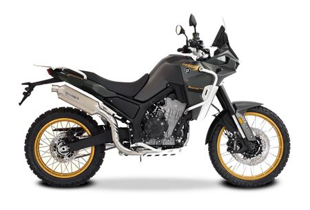 Immagine di IMPIANTO DI SCARICO COMPLETO SP-1 SHORT TITANIUM KOVE 800X RALLY PRO 2025-2026